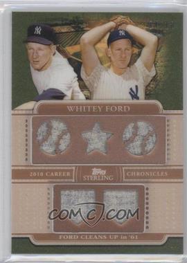 2010 Topps Sterling - Career Chronicles Relics Five - 10 #5CCR-42 - Whitey Ford /10