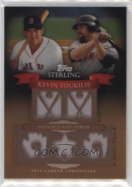 2010 Topps Sterling - Career Chronicles Relics Five - 10 #5CCR-47 - Kevin Youkilis /10