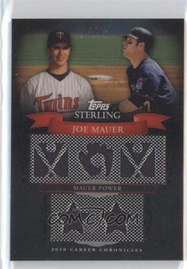 2010 Topps Sterling - Career Chronicles Relics Five #5CCR-16 - Joe Mauer /25