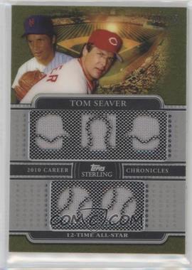 2010 Topps Sterling - Career Chronicles Relics Five #5CCR-49 - Tom Seaver /25