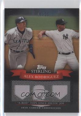 2010 Topps Sterling - Career Chronicles Relics Triple #3CCR-48 - Alex Rodriguez /25