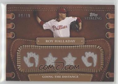 2010 Topps Sterling - Legendary Leather Quad Relics - 10 #4LLR-40 - Roy Halladay /10