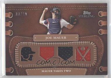 2010 Topps Sterling - Legendary Leather Quad Relics - 10 #4LLR-5 - Joe Mauer /10