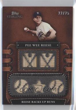 2010 Topps Sterling - Legendary Leather Relics 5 #5LLR-17 - Pee Wee Reese /25
