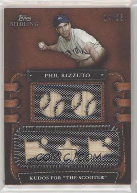 2010 Topps Sterling - Legendary Leather Relics 5 #5LLR-60 - Phil Rizzuto /25