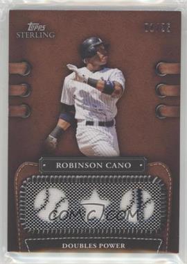 2010 Topps Sterling - Legendary Leather Relics Triple #3LLR-34 - Robinson Cano /25