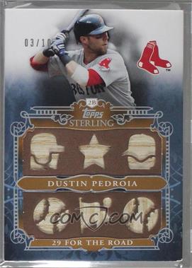 2010 Topps Sterling - Stats Relic #SSR-53 - Dustin Pedroia /10 [Noted]