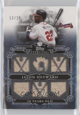 2010 Topps Sterling - Sterling Stats Relics Six #SSR-140 - Jason Heyward /25 [EX to NM]