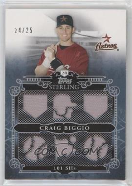 2010 Topps Sterling - Sterling Stats Relics Six #SSR-19 - Craig Biggio /25