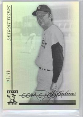 2010 Topps Tribute - [Base] - Black & White #22 - Al Kaline /99