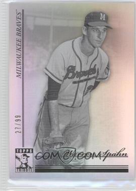 2010 Topps Tribute - [Base] - Black & White #41 - Warren Spahn /99