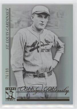 2010 Topps Tribute - [Base] - Black & White #7 - Rogers Hornsby /99