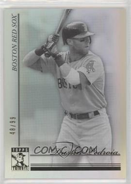 2010 Topps Tribute - [Base] - Black & White #70 - Dustin Pedroia /99