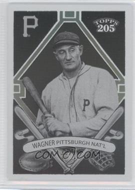 2010 Topps Tribute - [Base] - Black & White #85 - Topps 205 - Honus Wagner /99