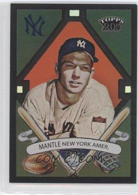 2010 Topps Tribute - [Base] - Black #82 - Topps 205 - Mickey Mantle /99