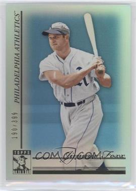 2010 Topps Tribute - [Base] - Blue #12 - Jimmie Foxx /399