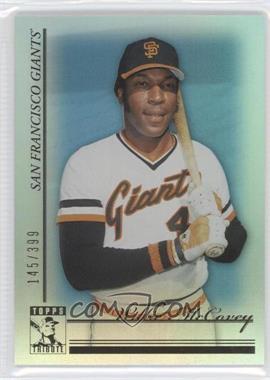 2010 Topps Tribute - [Base] - Blue #26 - Willie McCovey /399