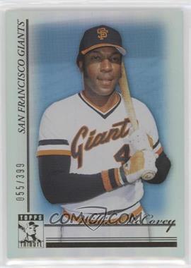 2010 Topps Tribute - [Base] - Blue #26 - Willie McCovey /399