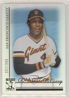 2010 Topps Tribute - [Base] - Blue #26 - Willie McCovey /399