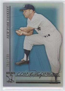 2010 Topps Tribute - [Base] - Blue #50 - Mickey Mantle /399