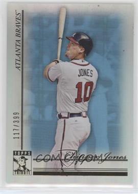 2010 Topps Tribute - [Base] - Blue #62 - Chipper Jones /399