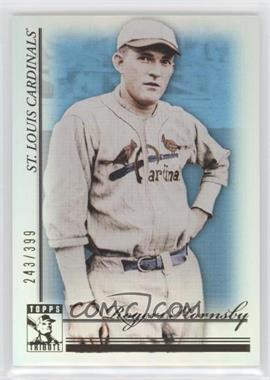 2010 Topps Tribute - [Base] - Blue #7 - Rogers Hornsby /399