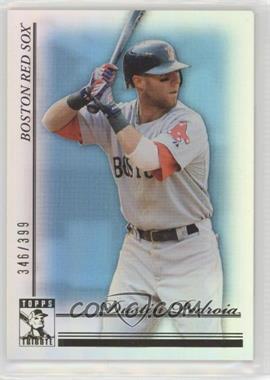 2010 Topps Tribute - [Base] - Blue #70 - Dustin Pedroia /399