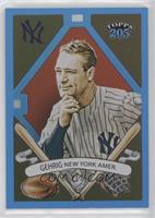 Topps 205 - Lou Gehrig #/399