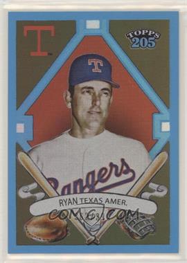 2010 Topps Tribute - [Base] - Blue #83 - Topps 205 - Nolan Ryan /399