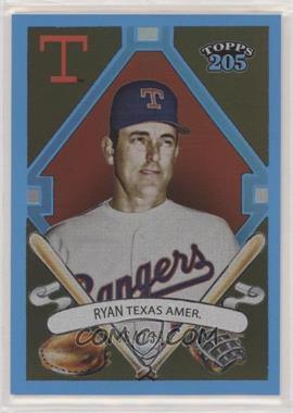 2010 Topps Tribute - [Base] - Blue #83 - Topps 205 - Nolan Ryan /399