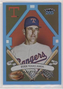 2010 Topps Tribute - [Base] - Blue #83 - Topps 205 - Nolan Ryan /399