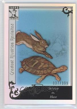 2010 Topps Tribute - [Base] - Blue #GR-100 - Tortoise vs. Hare /399
