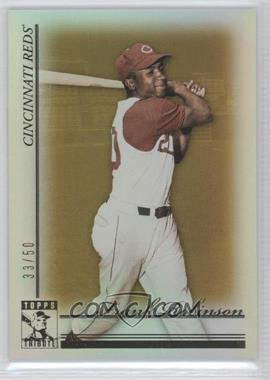 2010 Topps Tribute - [Base] - Gold #47 - Frank Robinson /50