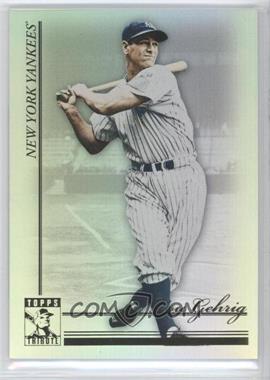 2010 Topps Tribute - [Base] #18 - Lou Gehrig