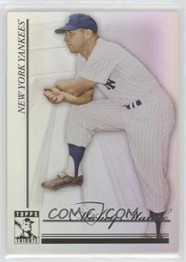 2010 Topps Tribute - [Base] #50 - Mickey Mantle