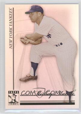 2010 Topps Tribute - [Base] #50 - Mickey Mantle