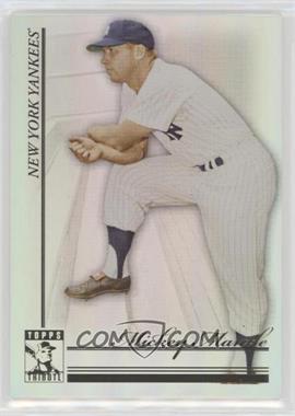 2010 Topps Tribute - [Base] #50 - Mickey Mantle