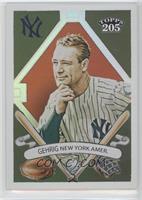 Topps 205 - Lou Gehrig
