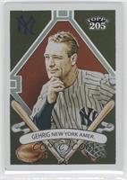 Topps 205 - Lou Gehrig