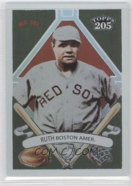 2010 Topps Tribute - [Base] #89 - Topps 205 - Babe Ruth