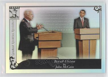2010 Topps Tribute - [Base] #GR-96 - Barack Obama vs. John McCain
