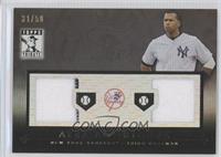 Alex Rodriguez #/50