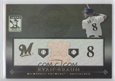 2010 Topps Tribute - Relic - Black #TR-RB - Ryan Braun /50