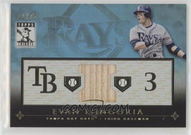 2010 Topps Tribute - Relic - Blue #TR-EL - Evan Longoria /75