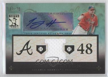 2010 Topps Tribute - Relic Autographs - Blue #TAR-TH - Tommy Hanson /75