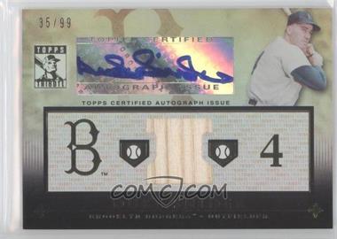 2010 Topps Tribute - Relic Autographs #TAR-DSN2 - Duke Snider /99