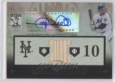 2010 Topps Tribute - Relic Autographs #TAR-GS - Gary Sheffield /99