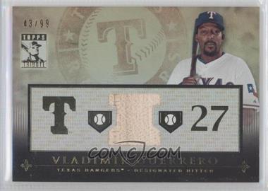 2010 Topps Tribute - Relic #TR-VG - Vladimir Guerrero /99