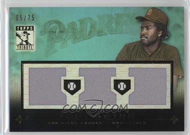 2010 Topps Tribute - Triple Relic - Blue #TTR-TG - Tony Gwynn /75