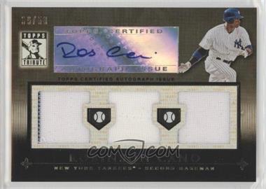 2010 Topps Tribute - Triple Relic Autographs - Black #TATR-RCA - Robinson Cano /50